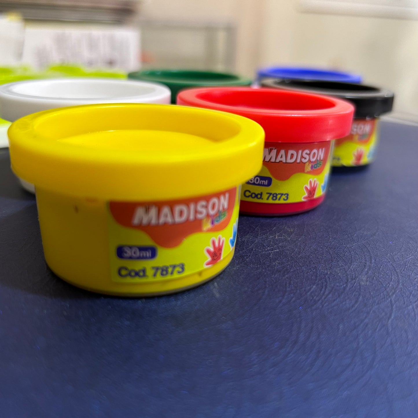 PINTURA A DEDO 30 ML 6 COLORES