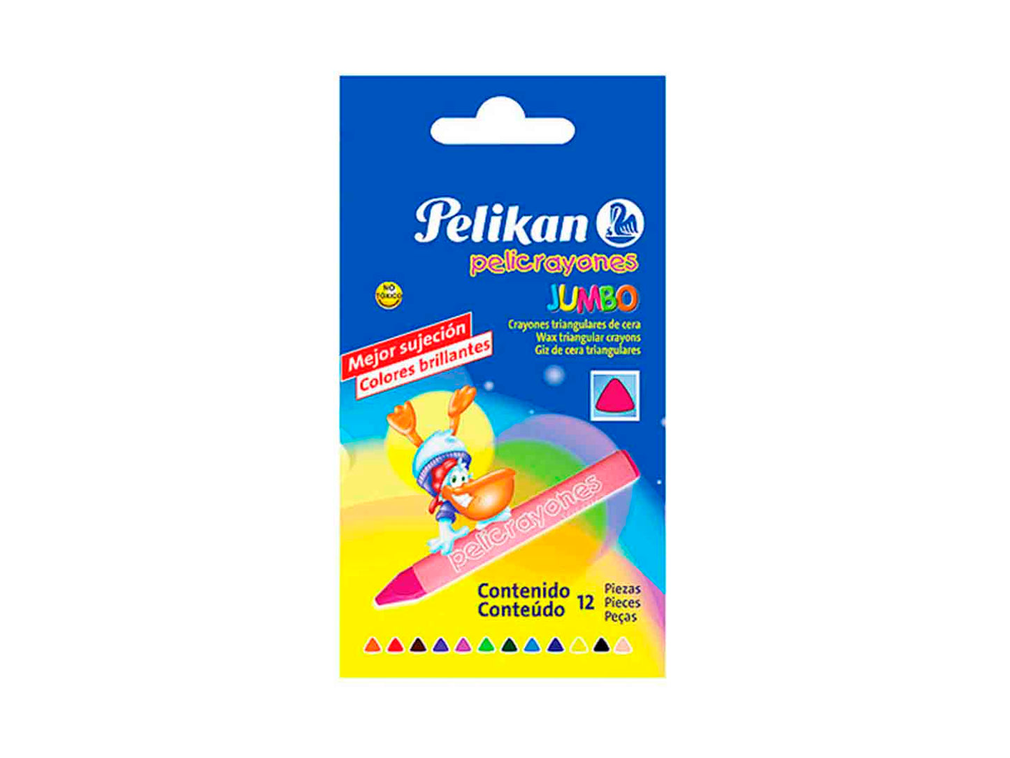 PELICRAYONES JUMBO PELIKA