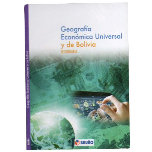 LIBRO GEOGRAFIA ECONOMIA UNIVERSAL Y DE BOLIVIA 6º SECUNDARIA
