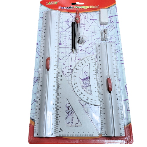 ESTUCHE GEOMETRICO METALICO