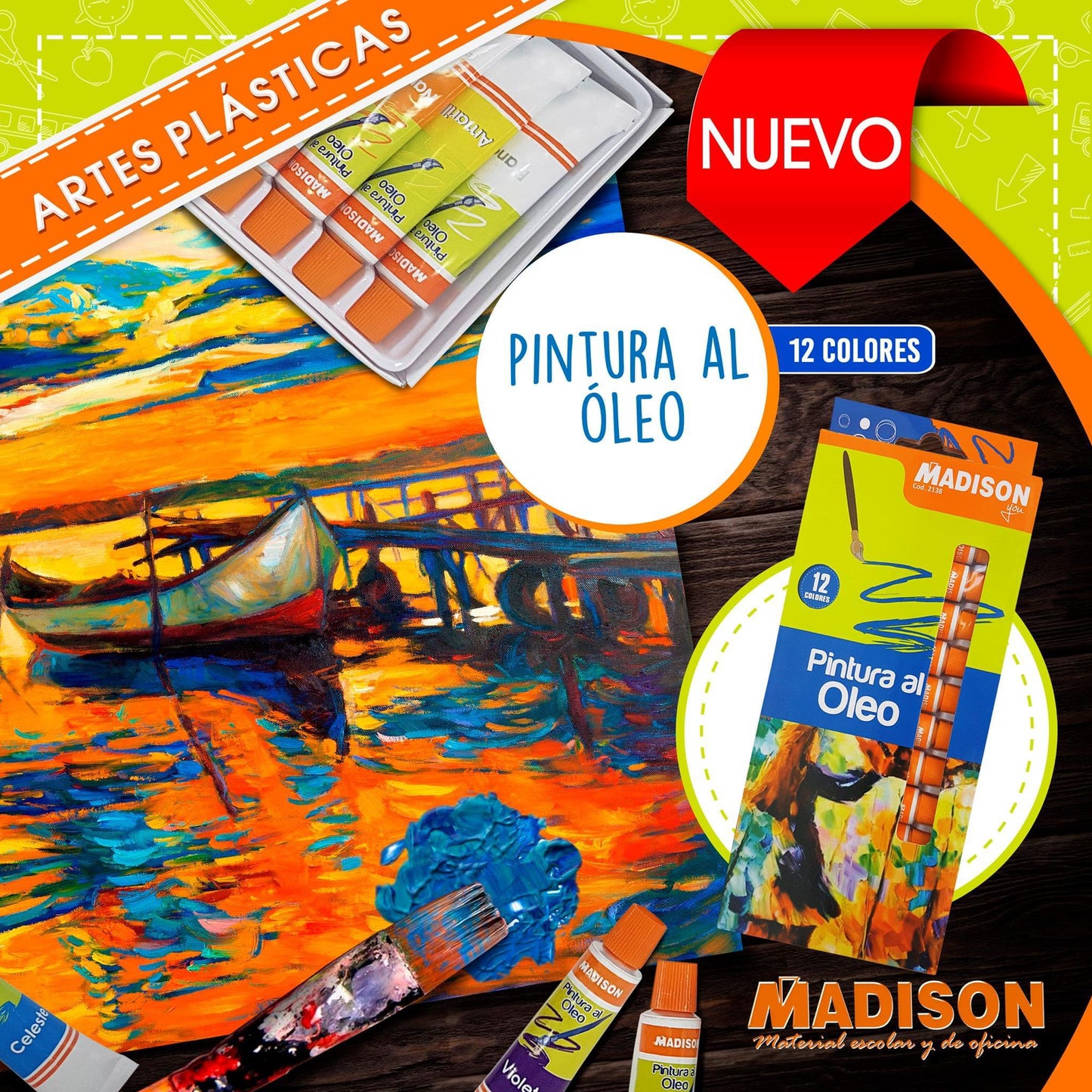 PINTURA AL ÓLEO MADISON