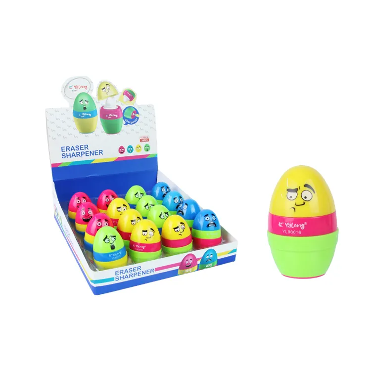 CAJA TAJADOR CON BORRADOR HUEVO