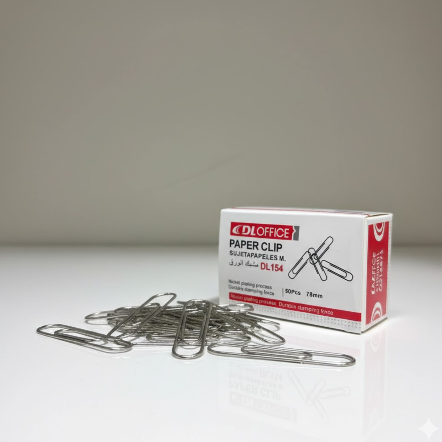 CLIP METALICO 78mmx 50 Pzs DL154