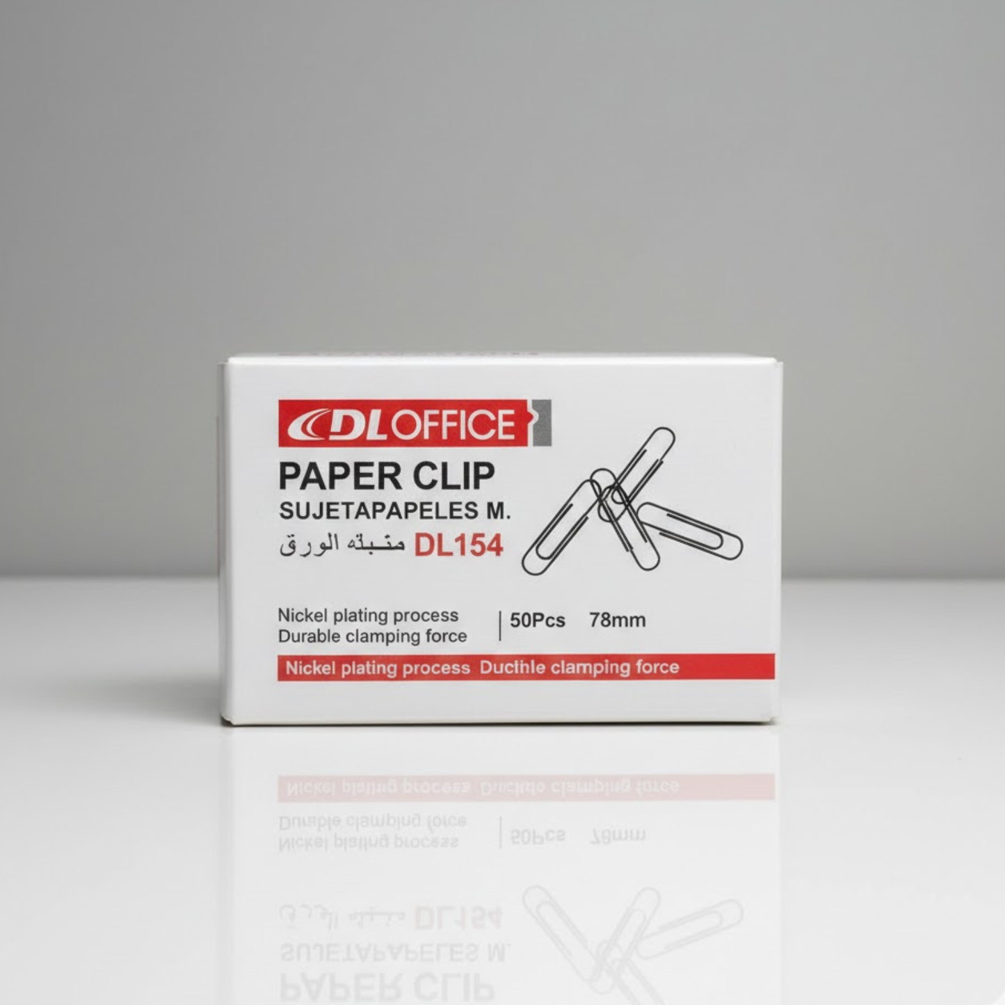 CLIP METALICO 78mmx 50 Pzs DL154