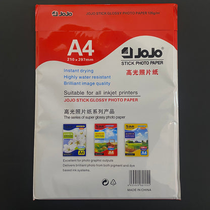 Papel Fotográfico Adhesivo Paquete