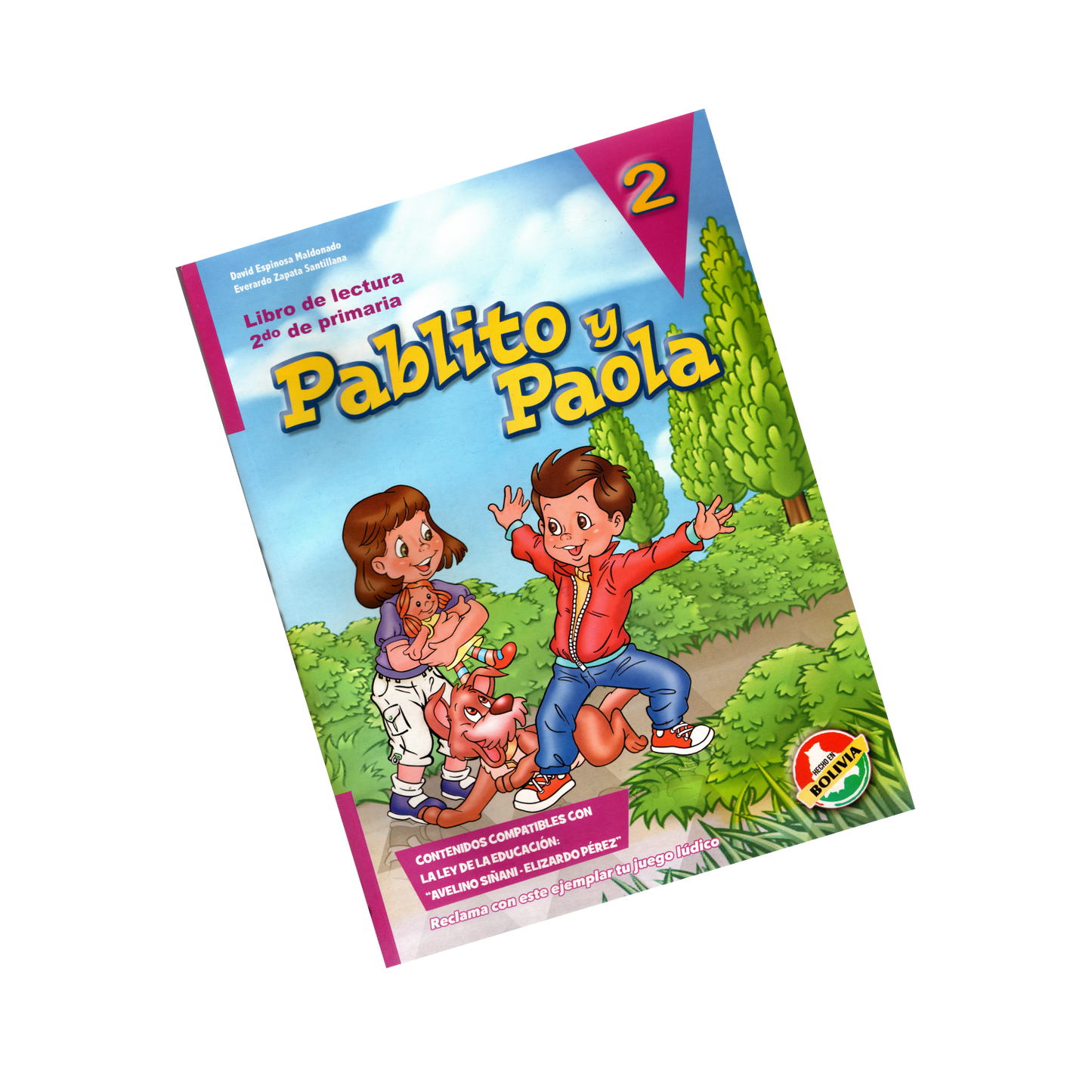 LIBRO DE LECTURA PABLITO Y PAOLA