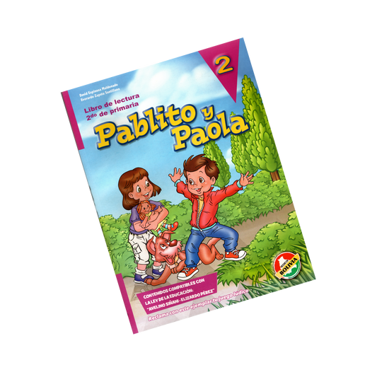 LIBRO DE LECTURA PABLITO Y PAOLA
