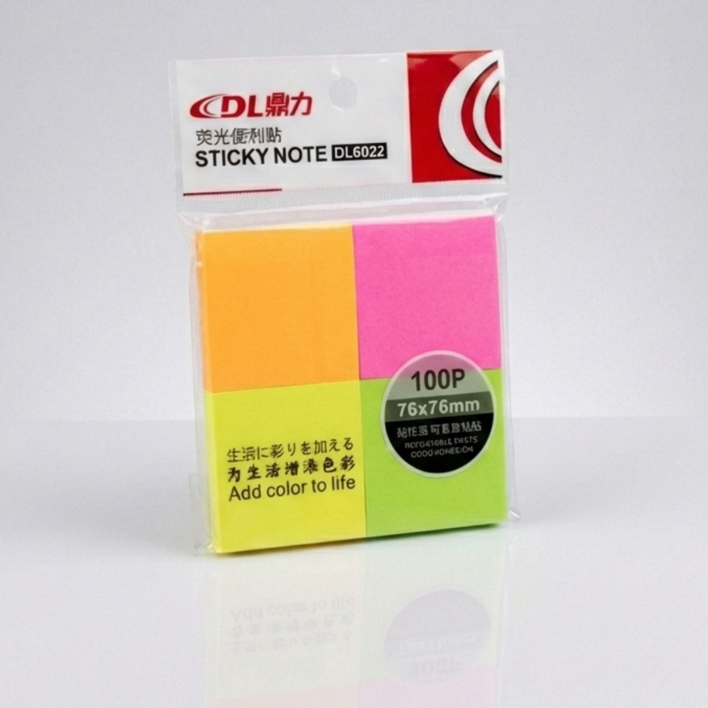 NOTA ADHESIVAS CUADRADAS DL6022