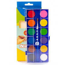 ACUARELA 12 COLORES BENMA