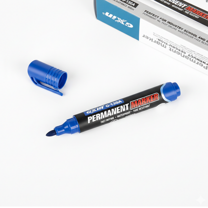 MARCADOR PERMANENTE PUNTA BISELADA G-XIN G-130A