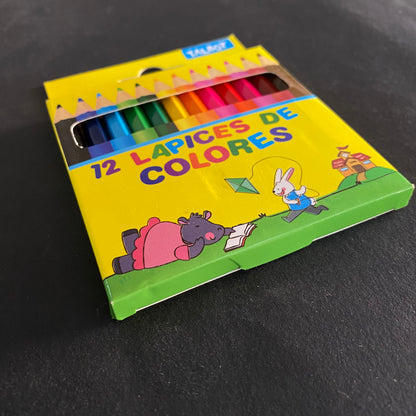 12 Lápices de colores