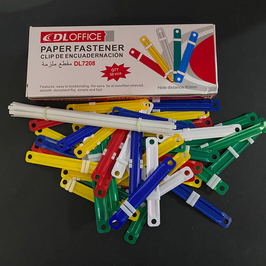 CAJA DE FASTENER/BROCHE DE  PLASTICO ROARI X 50 PIEZAS