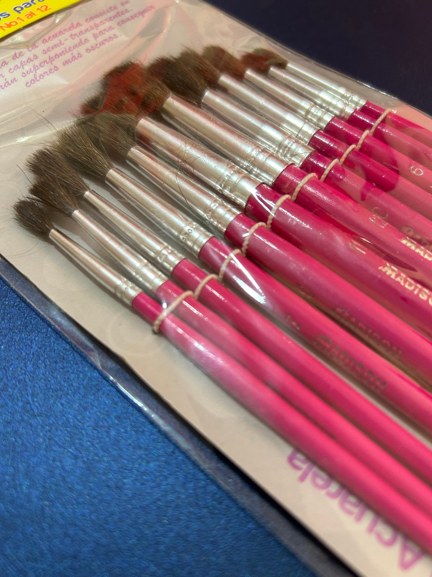 JUEGO DE PINCELES DEL No1 AL 12 MADISON