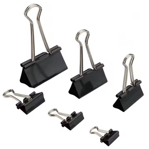 BINDER CLIP/PISA PAPELES/ CLIP BILLETERO X 12 PIEZAS CAJA ROARI
