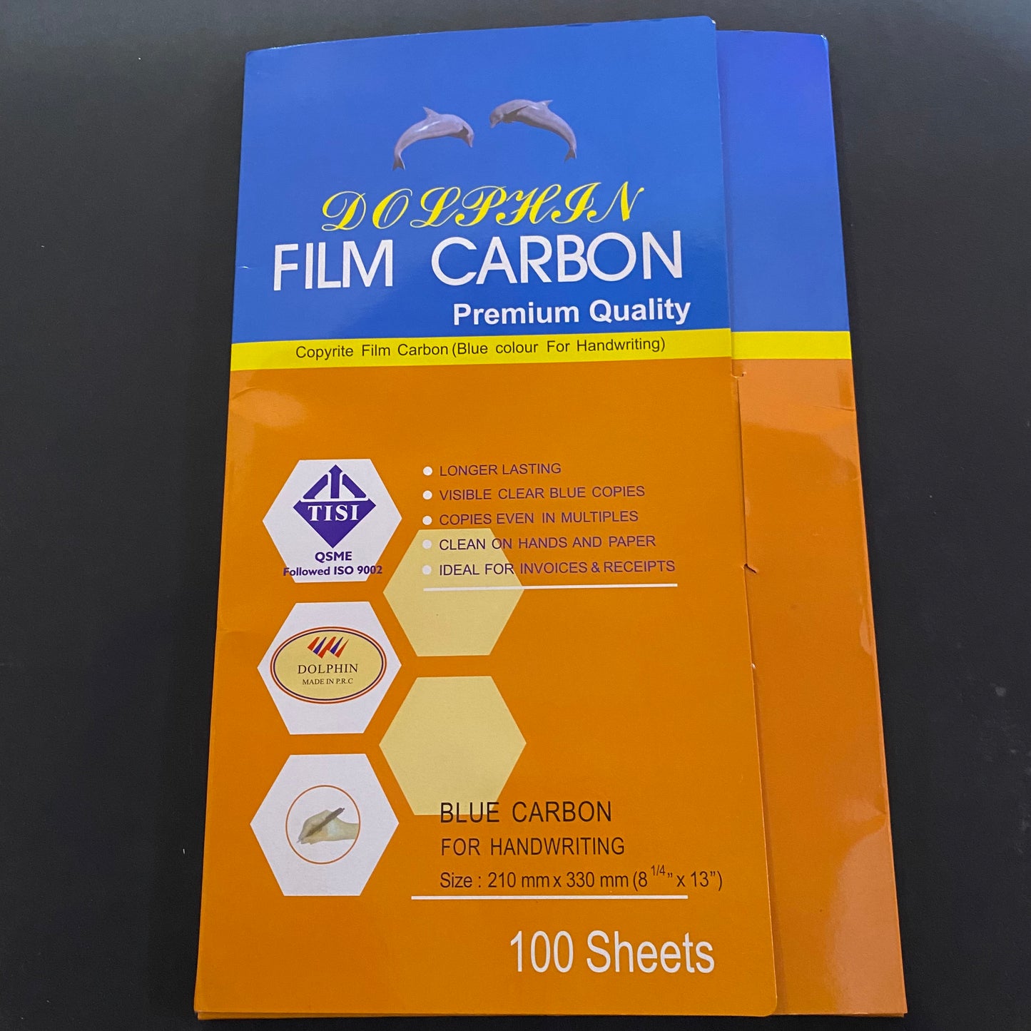 Paquete Papel Carboncillo Azul