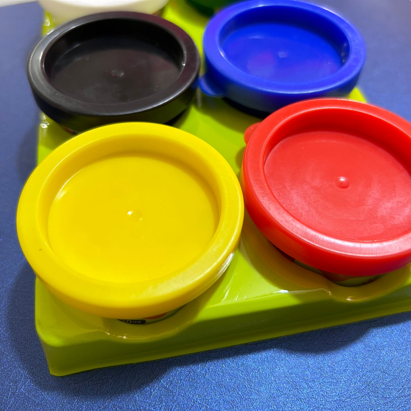 PINTURA A DEDO 30 ML 6 COLORES