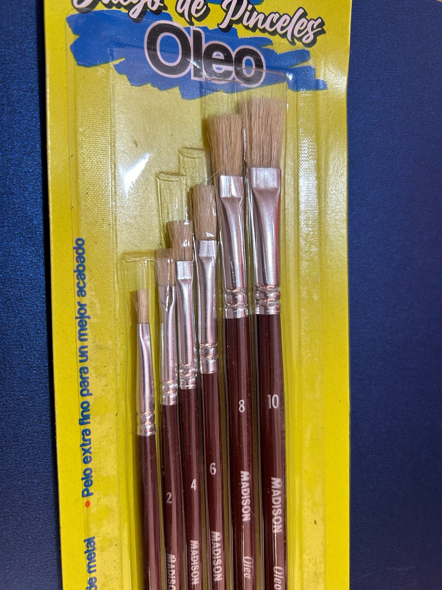 JUEGO DE PINCELES MADISON