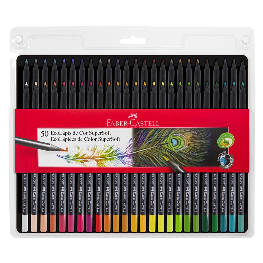 ECOLAPICES 50 PIEZAS FABER CASTELL