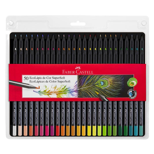 ECOLAPICES 50 PIEZAS FABER CASTELL