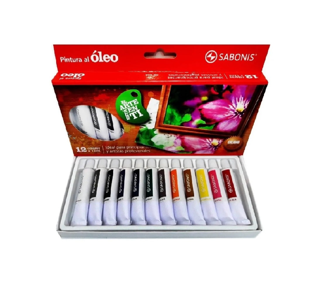 CRAYONES ÓLEO PASTEL SABONIS