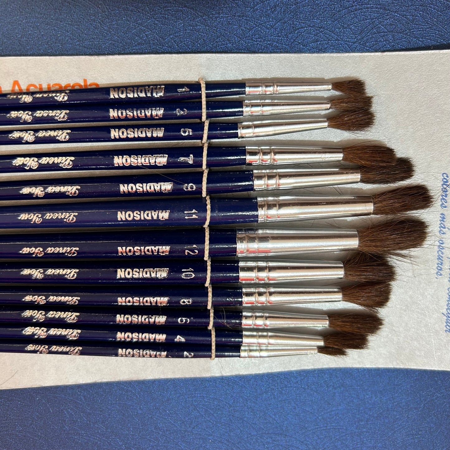 JUEGO DE PINCELES DEL No1 AL 12 MADISON