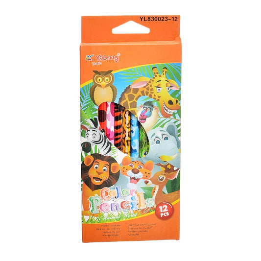 LÁPICES DE COLORES 12 PIEZAS YALONG