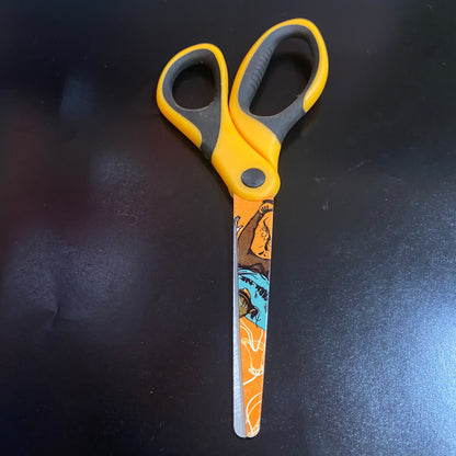 TIJERAS 17.5 CM CON DISEÑO Y EMPUÑADURA SUAVE