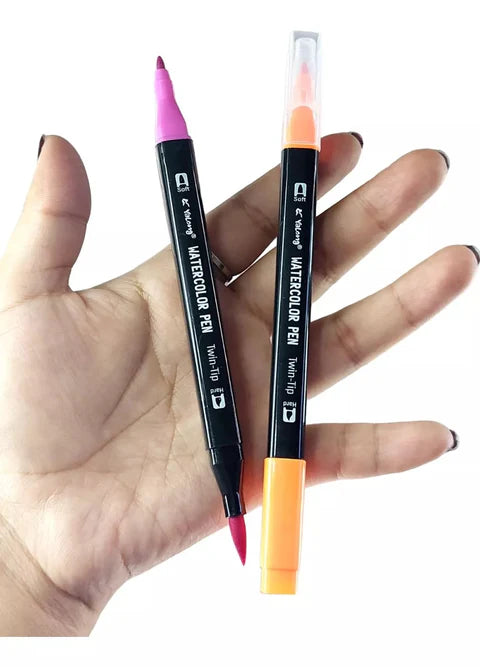 MARCADORES DE AGUA DOBLE PUNTA YL221813-12