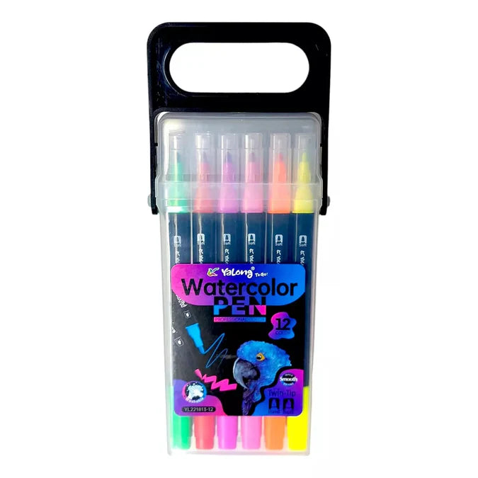 MARCADORES DE AGUA DOBLE PUNTA YL221813-12