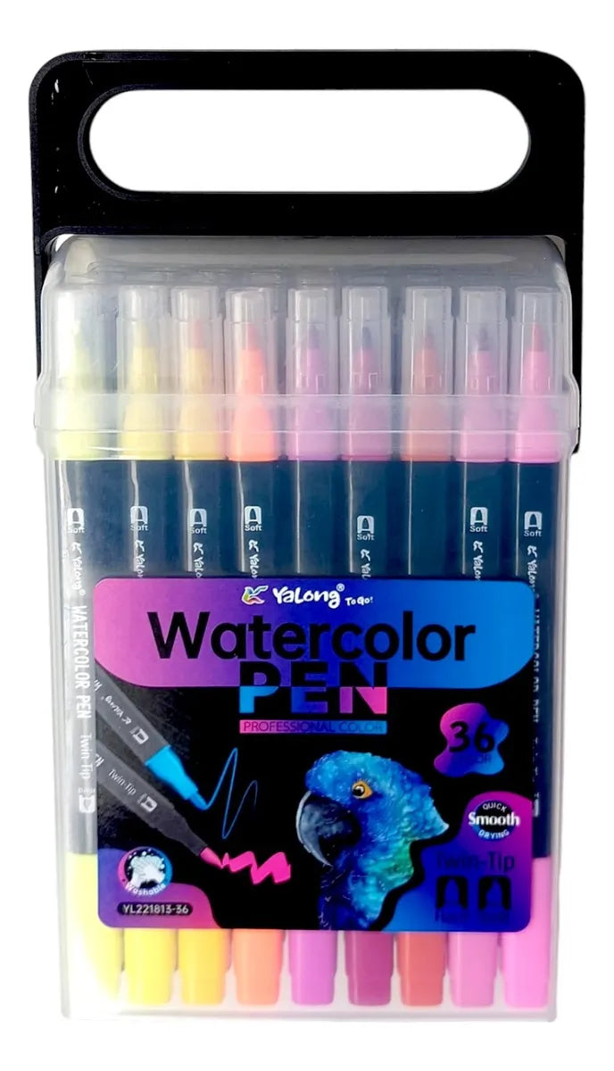 MARCADORES DE AGUA DOBLE PUNTA YL221813-12