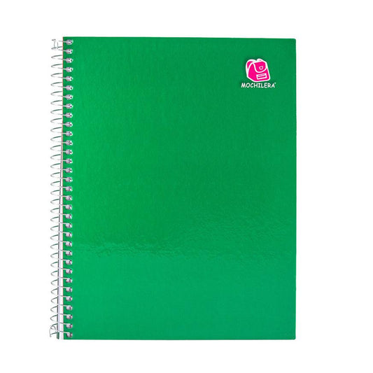 CUADERNO 100 HOJAS ANILLADO CUADRICULA TAMAÑO CARTA MOCHILERA
